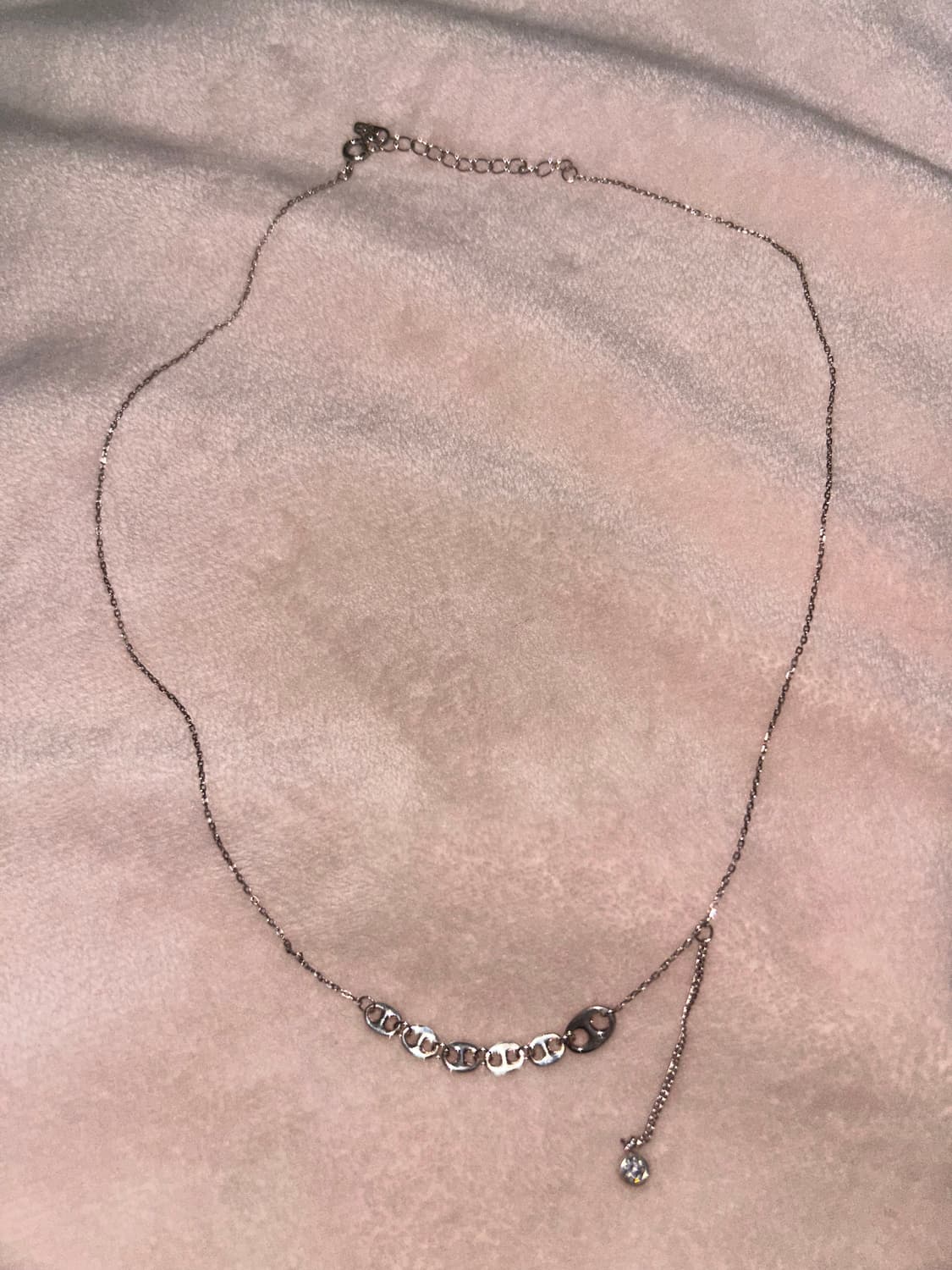 silver chain necklace 상품이미지1