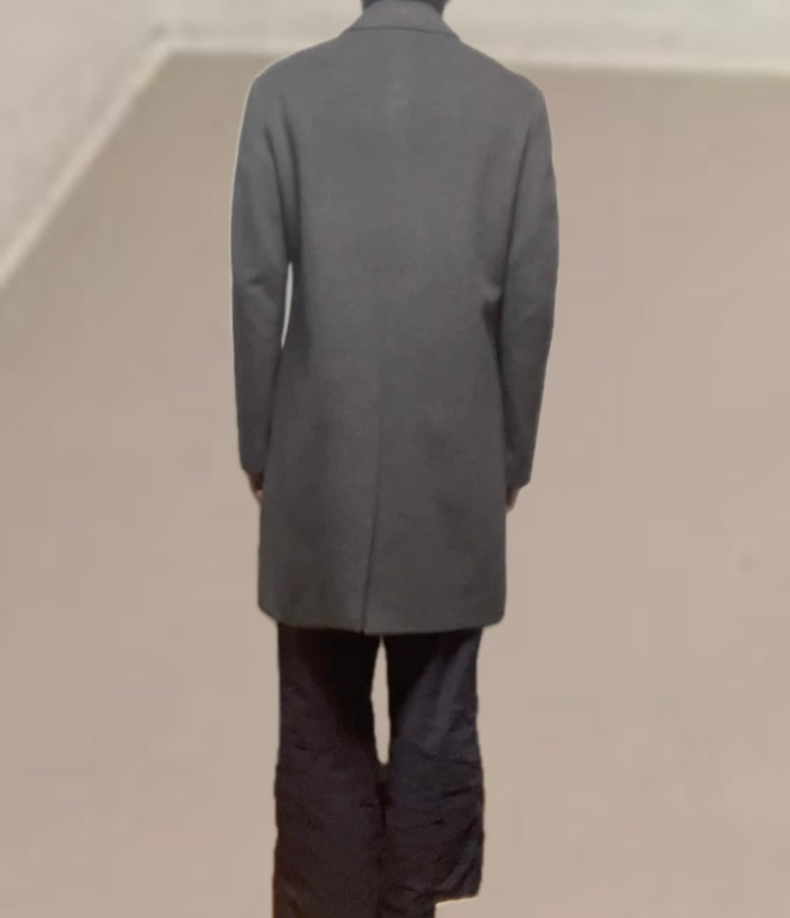 요지 야마모토 울 앙고라 싱글코트 상품이미지4