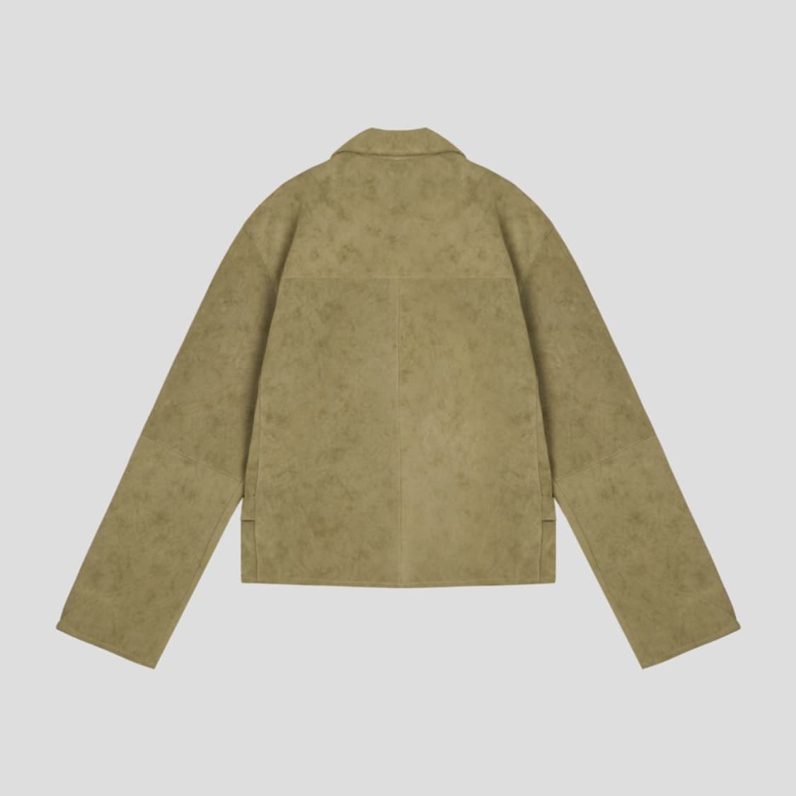 젠틀커버 스웨이드 카키 자켓 상품이미지6