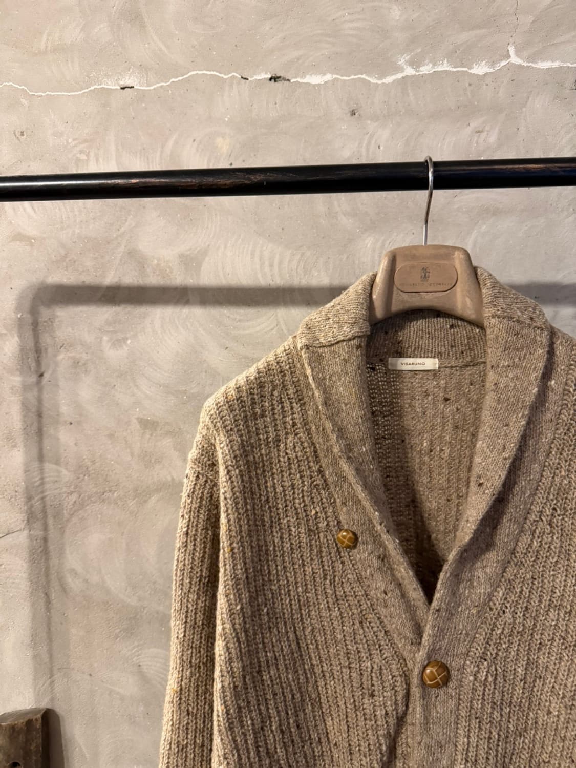 VISARUNO 숄칼라 가디건 100 상품이미지2