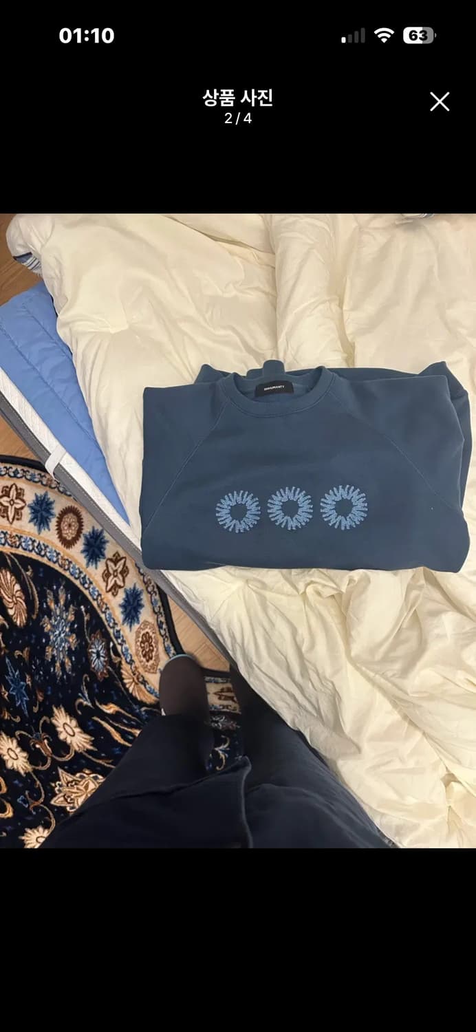 999휴머니티 맨투맨 m 상품이미지2