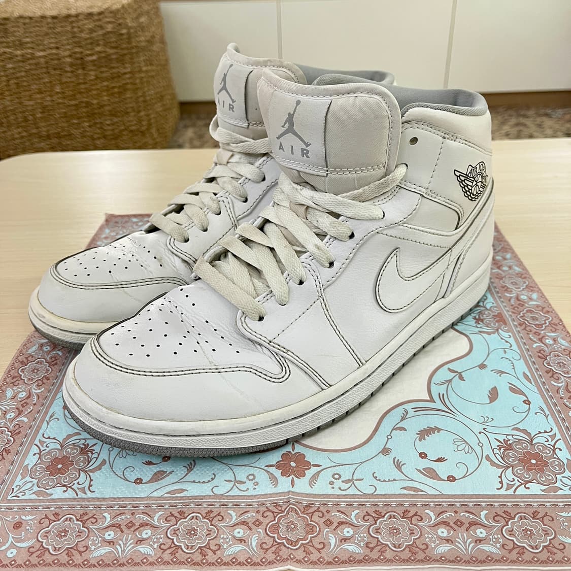 조던1 2016 화이트 울프 그레이(265) 상품이미지1