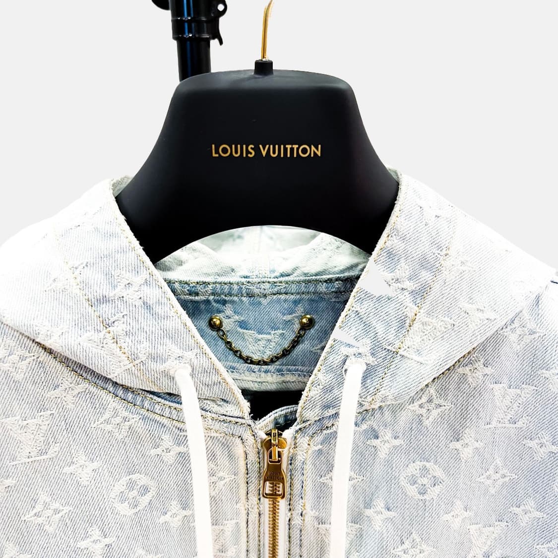 [52/매장판] 루이비통 X NBA 모노그램 데님 후드 자켓 상품이미지3