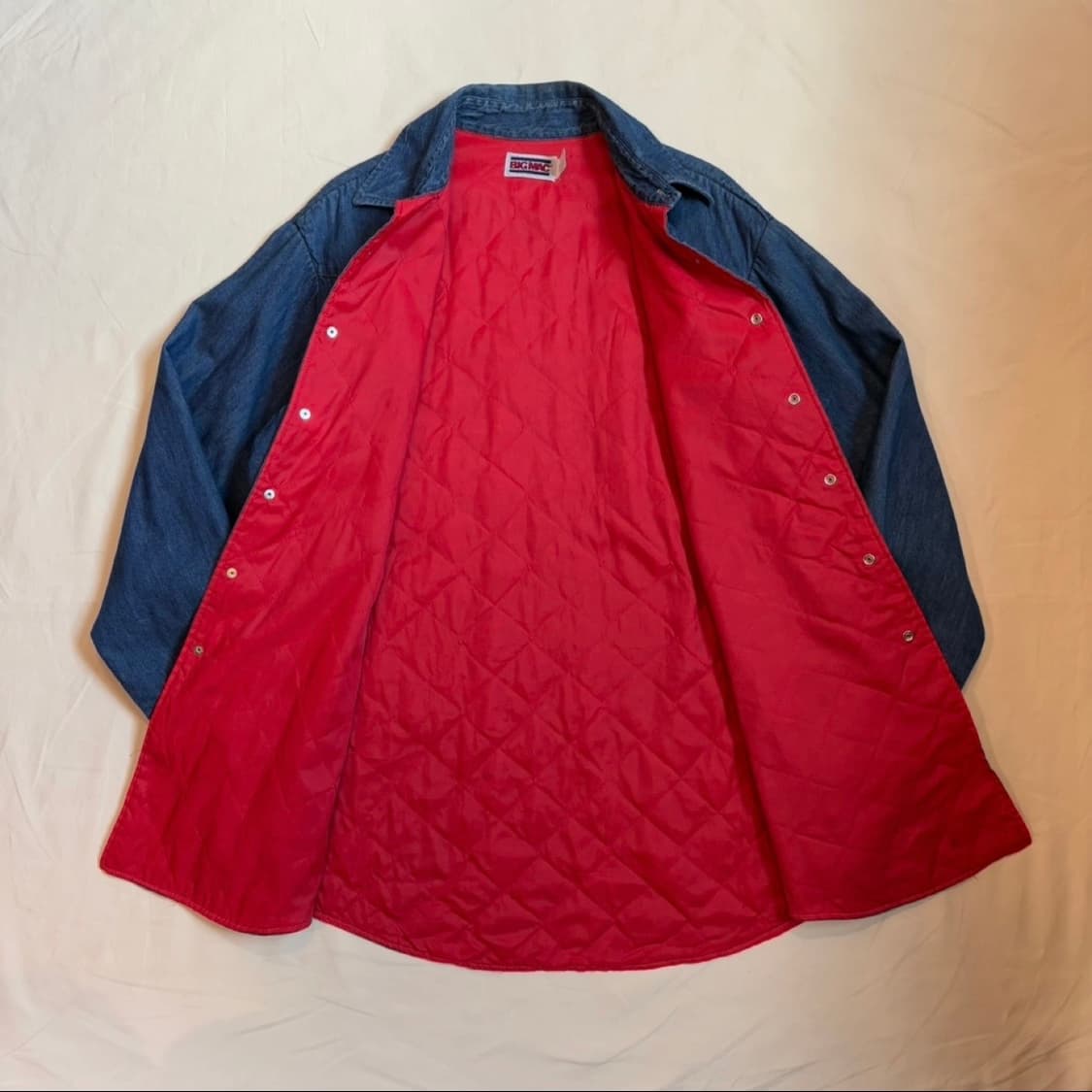 [L/107] 80s USA BIG MAC 웨스턴 데님 셔츠 상품이미지6