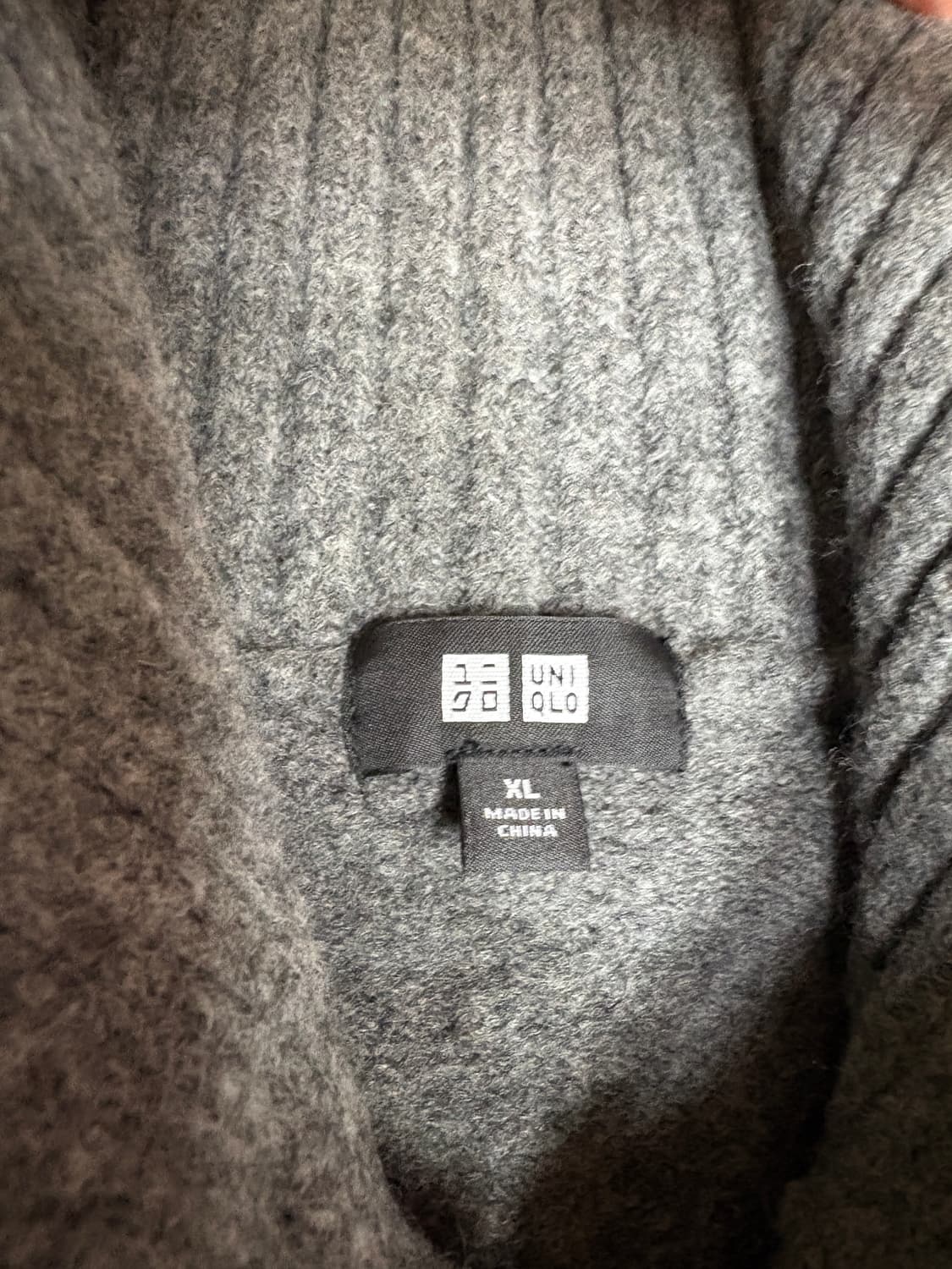유니클로 수플레얀가디건 xl 상품이미지2
