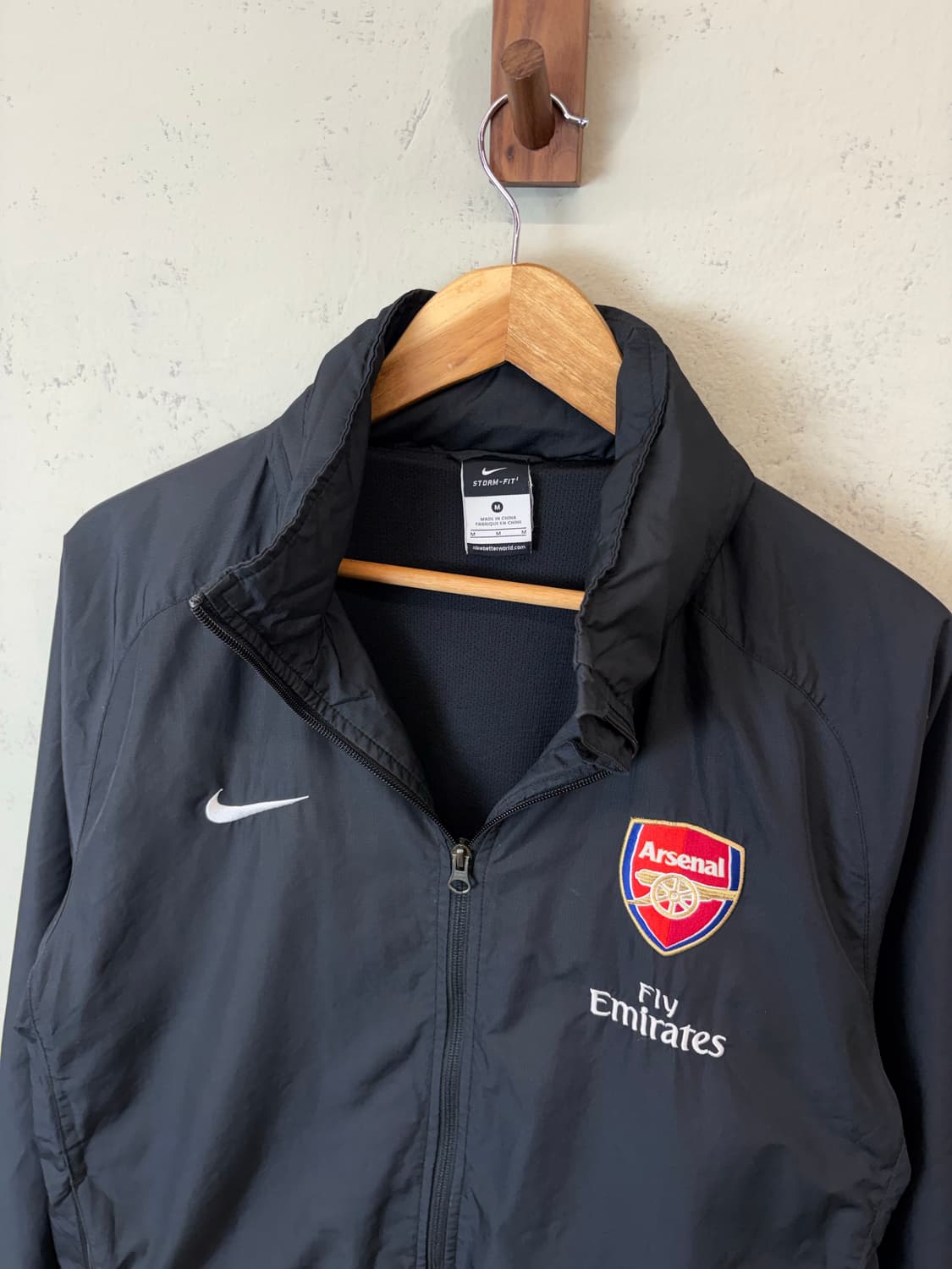 나이키 아스날 스톰핏 바람막이 블랙 상품이미지4
