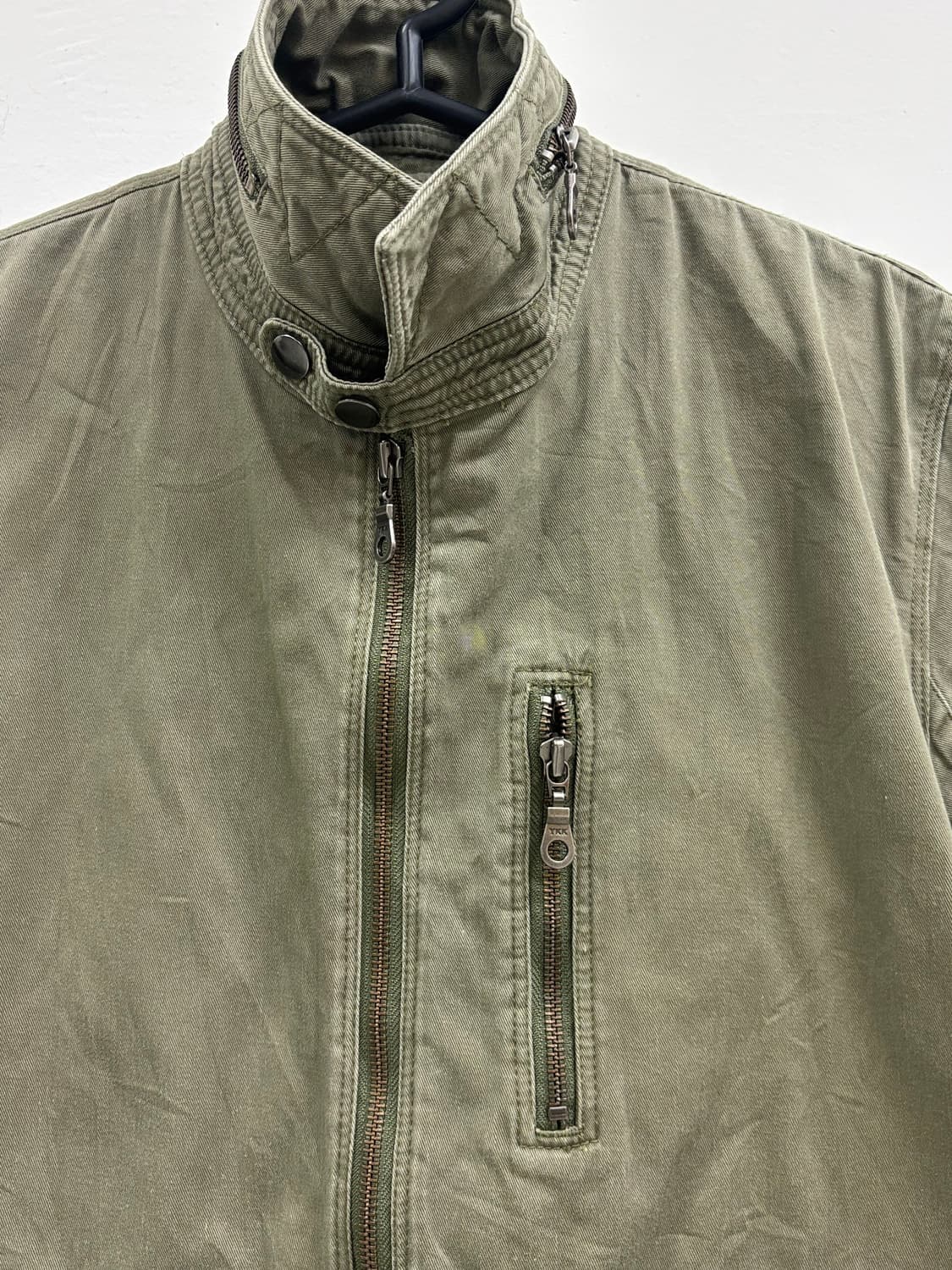 빈티지 카키 자켓 y2k 상품이미지7