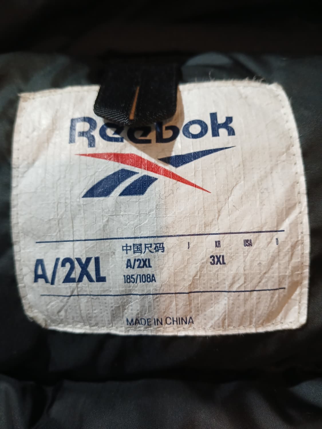 (115,3XL)리복 중간기장 오리털패딩 상품이미지8