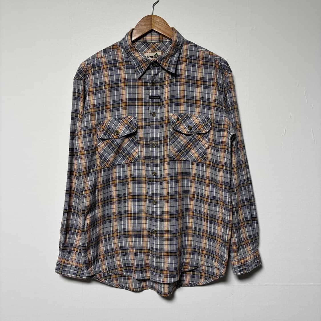 EDELWEISS 체크 남방 셔츠 105  상품이미지1