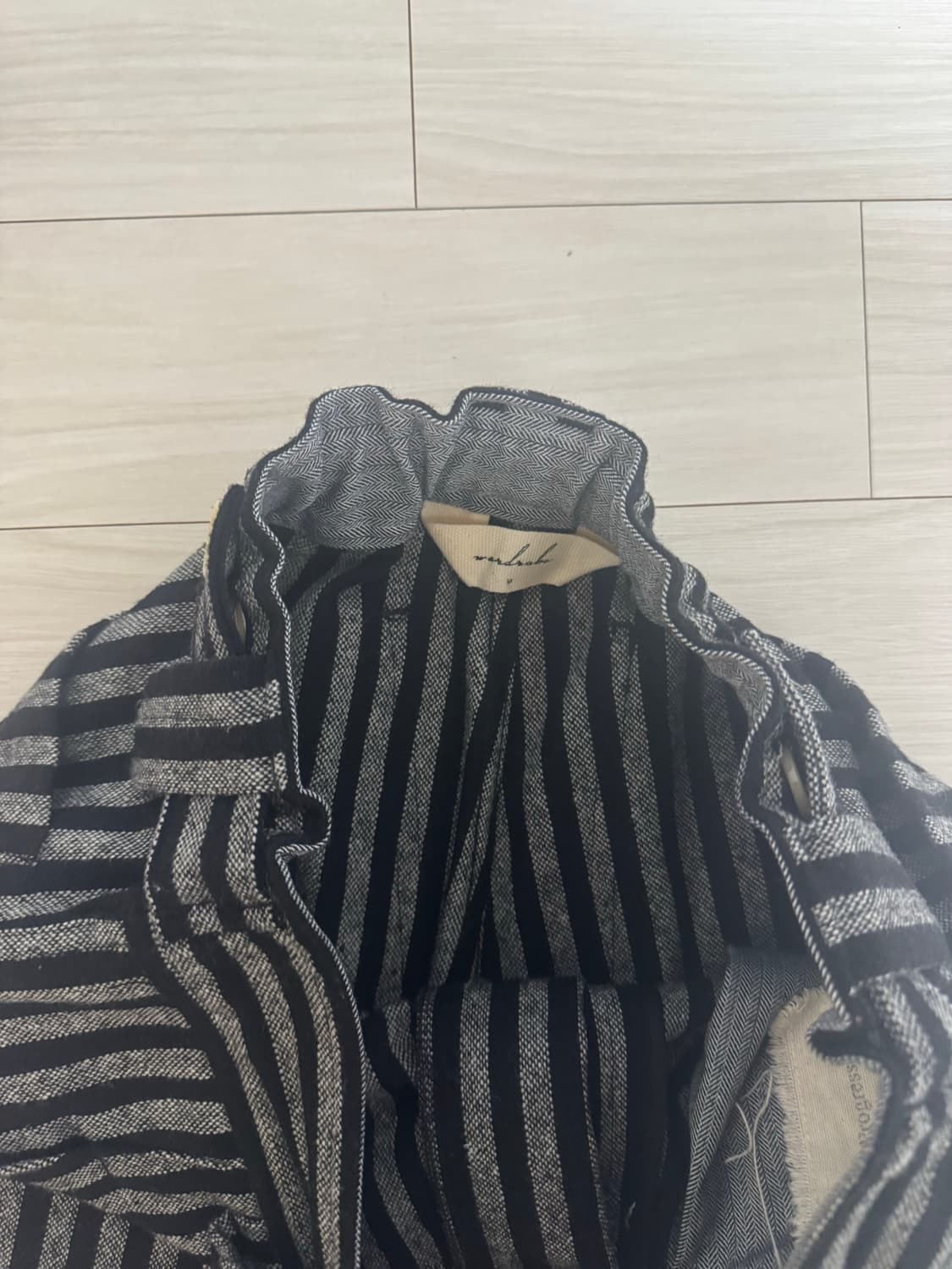 워드로브41 사이즈M 와이드워크팬츠 상품이미지5