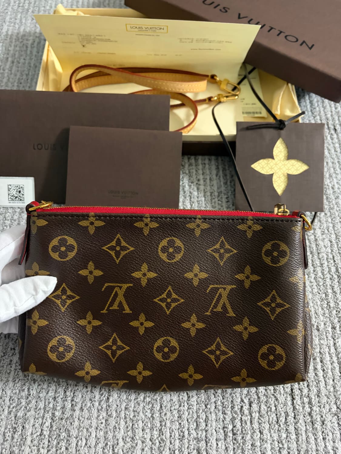 (상태최상, 풀구성) 루이비통 팔라스 크로스백 상품이미지3