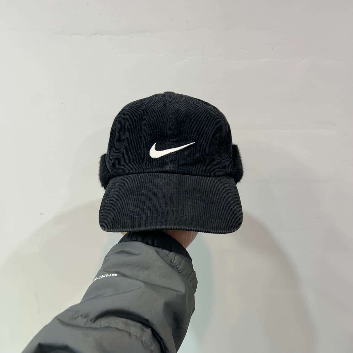 00s 나이키 코듀로이 이어플랩 볼캡 상품이미지4