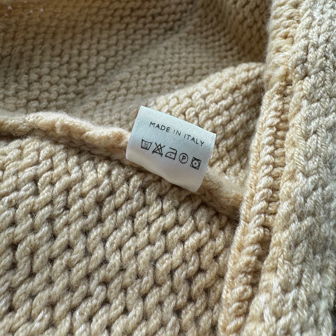 로로피아나 캐시미어 투웨이 니트 집업 가디건 상품이미지5