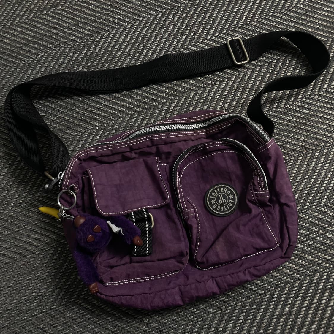 키플링 y2k 키링 크로스백 퍼플 y 5023 상품이미지3