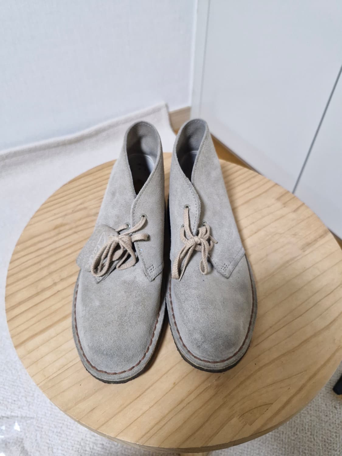 클락스 스웨이드 데저트 부츠 그레이 230 상품이미지1