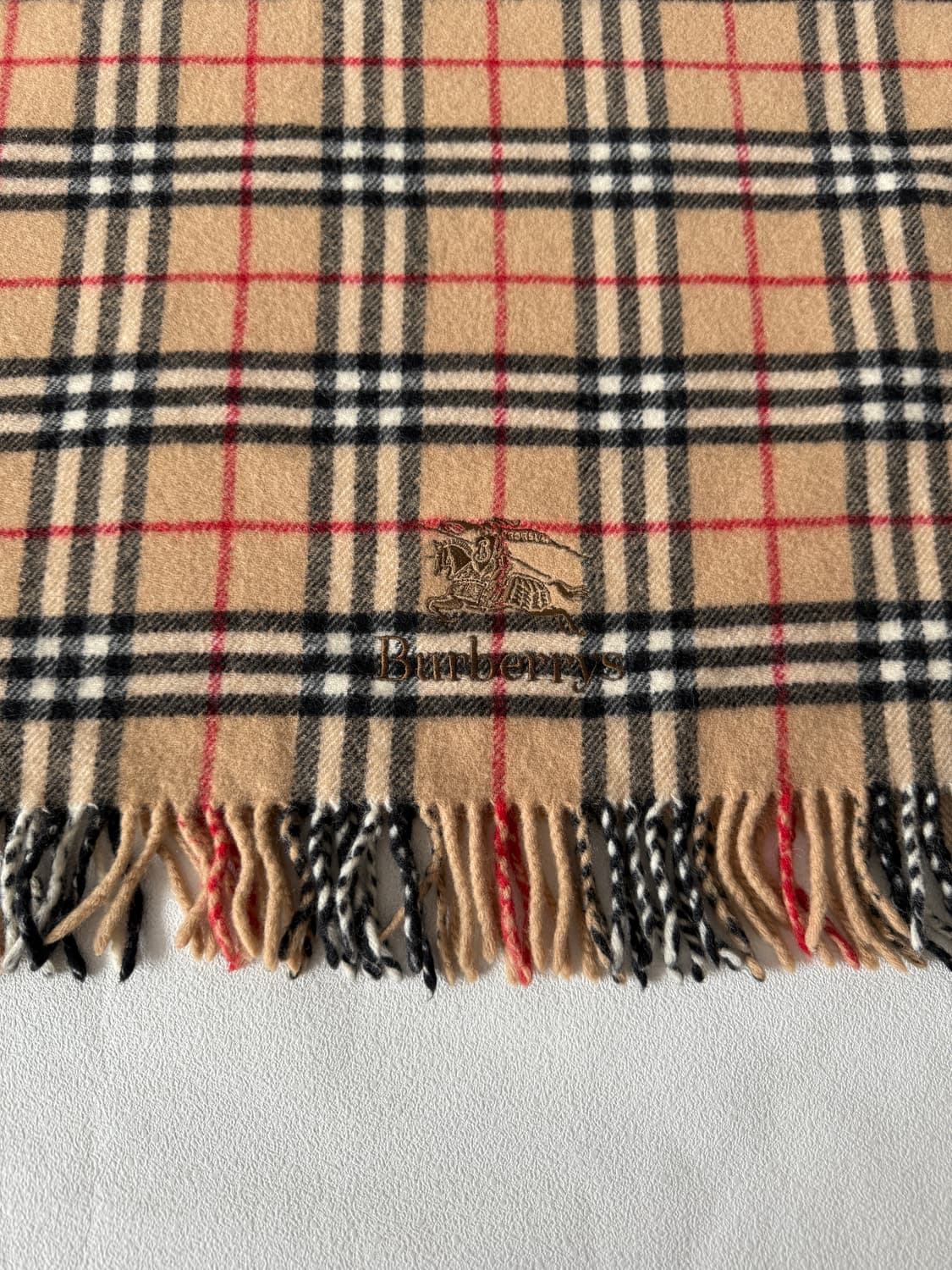 버버리(Burberry) 체크 울 머플러(JAPAN) 상품이미지5