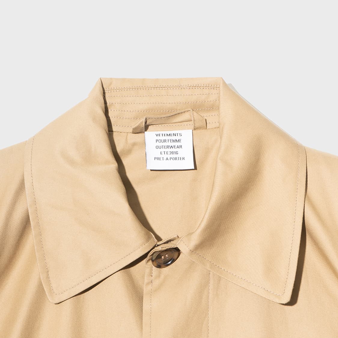 VETEMENTS trench coat 상품이미지3