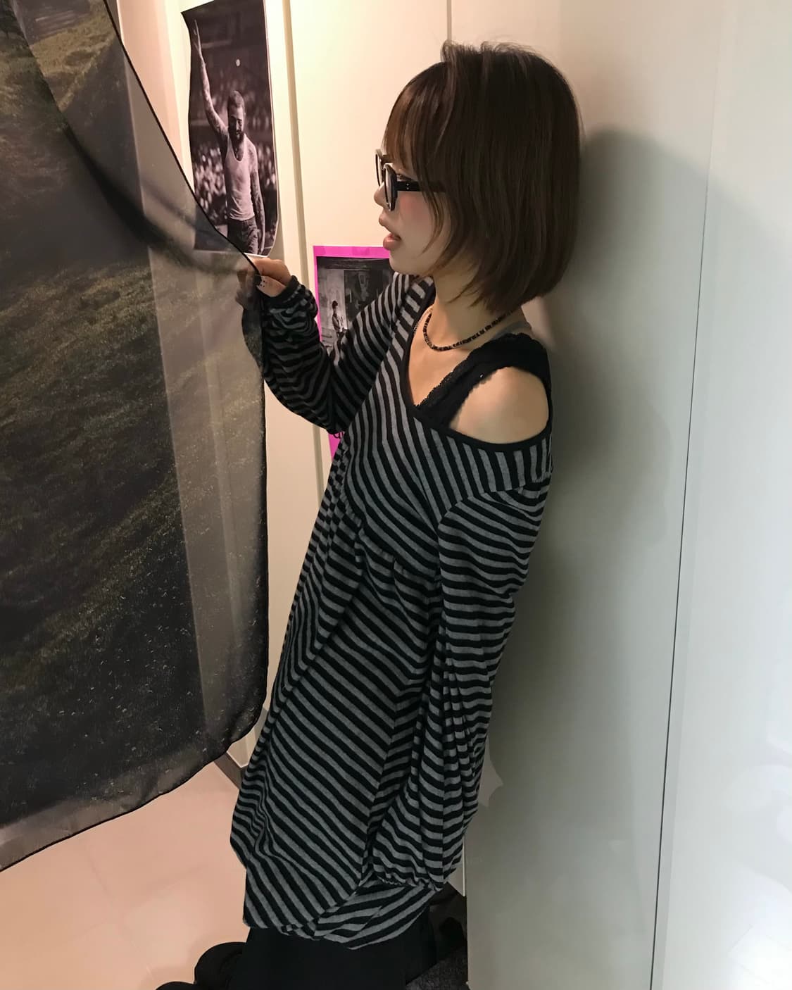 𖤐블랙 폼폼 소녀 코디 Set  𖤐 상품이미지3