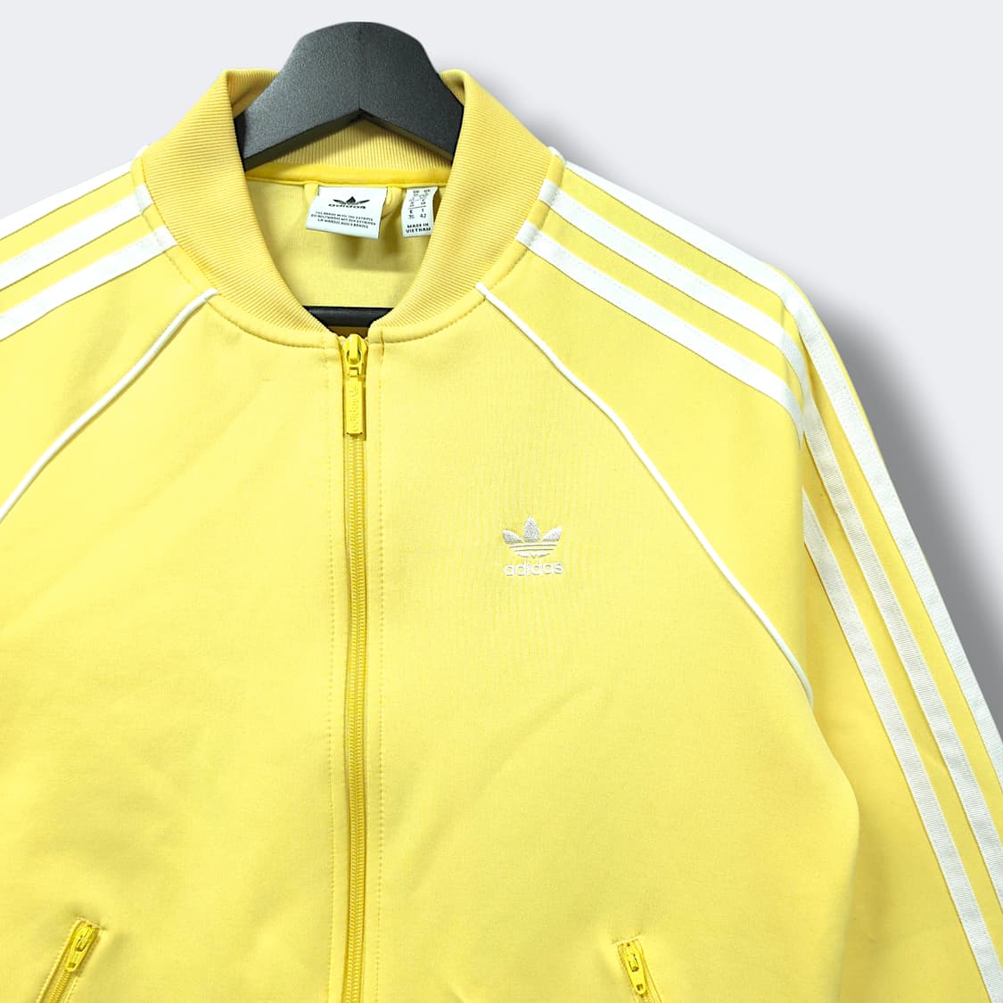 [95] 아디다스 레몬&화이트 오리지널 슈퍼스타 트랙탑 져지 상품이미지3