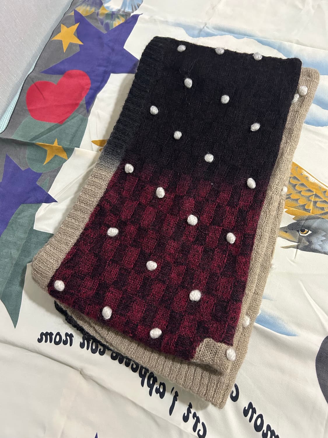 Henrik Vibskov 니트 머플러 상품이미지2