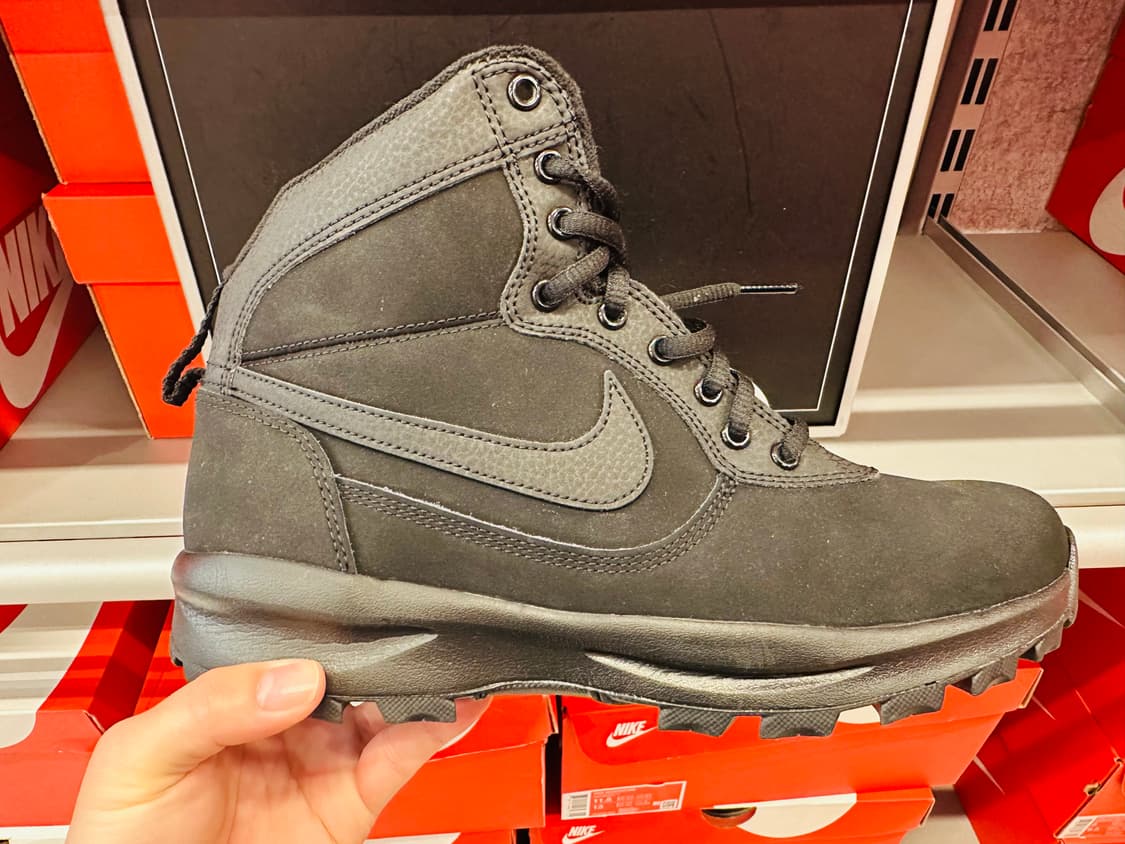 나이키 마노아돔 미들 부츠 겨울 신발 올검 844358-003 상품이미지1