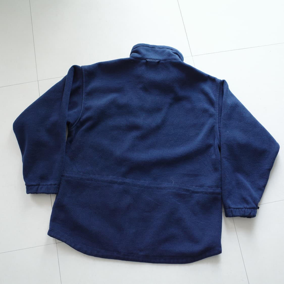 90s 컬럼비아 딥네이비 플리스 집업 재킷 상품이미지8