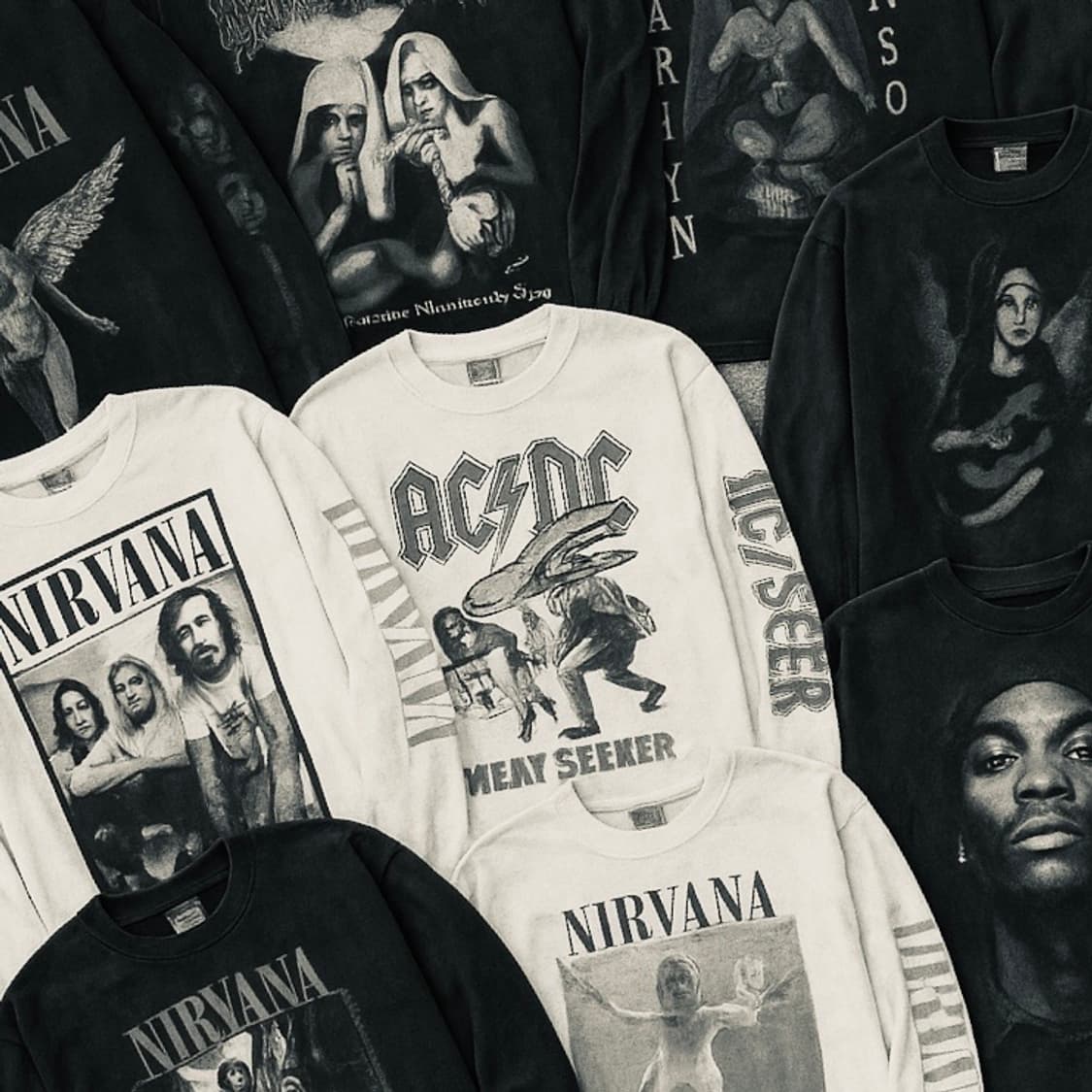 (rep) 빈티지 마를린맨슨 롱슬리브 gn 상품이미지3