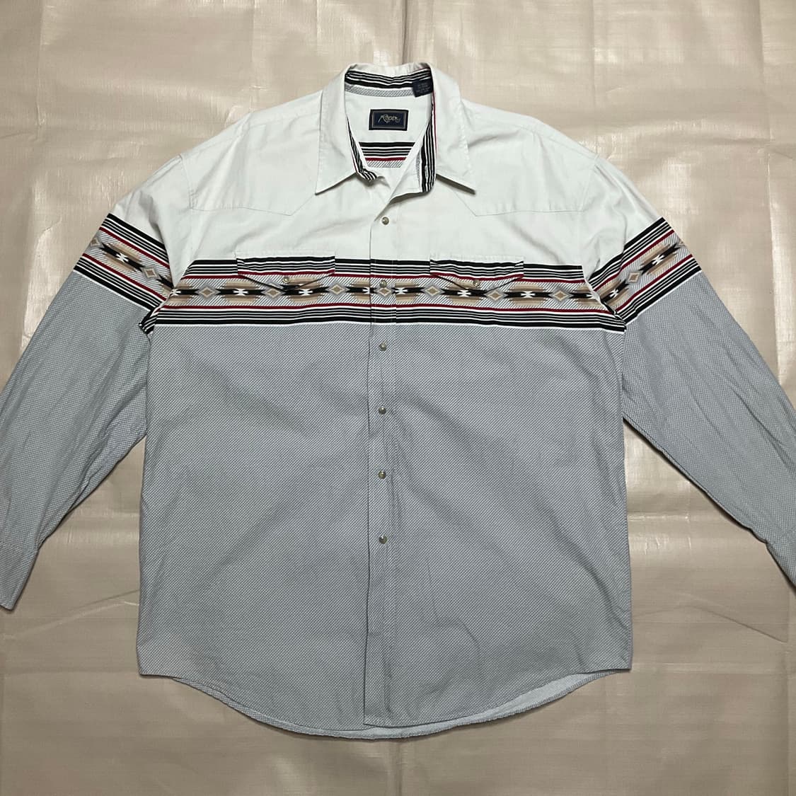 빈티지 나바호 웨스턴 셔츠 상품이미지2