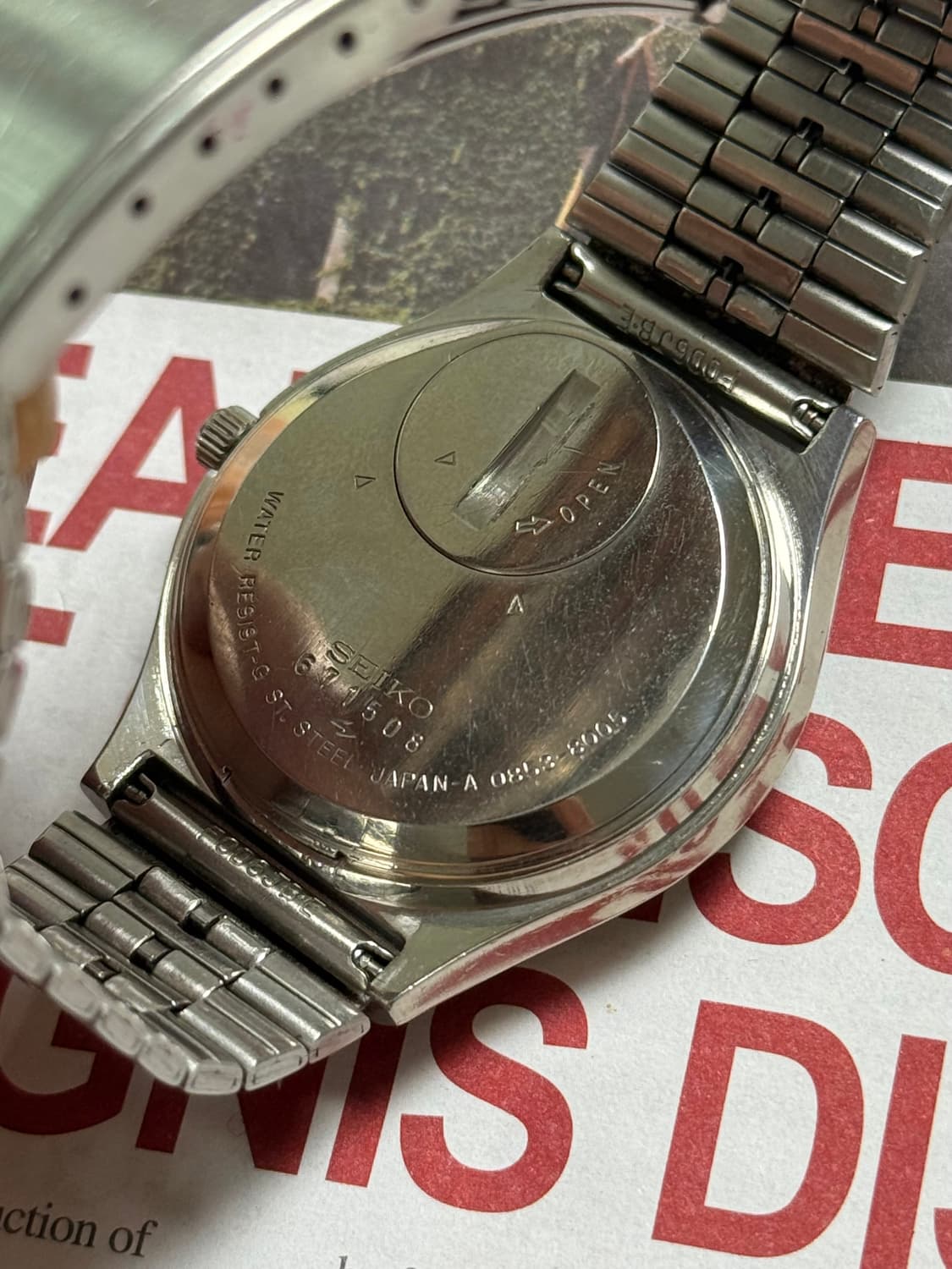 Seiko 세이코 쿼츠 카멜레온 다이얼 1976 상품이미지7