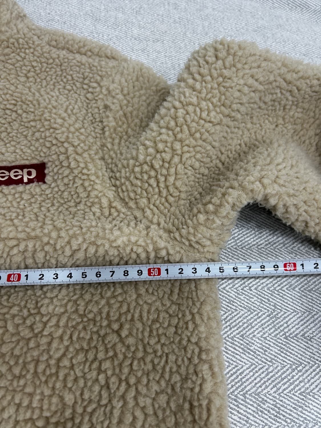 지프 Jeep 뽀글이 집업자켓 M 남녀공용 상품이미지8