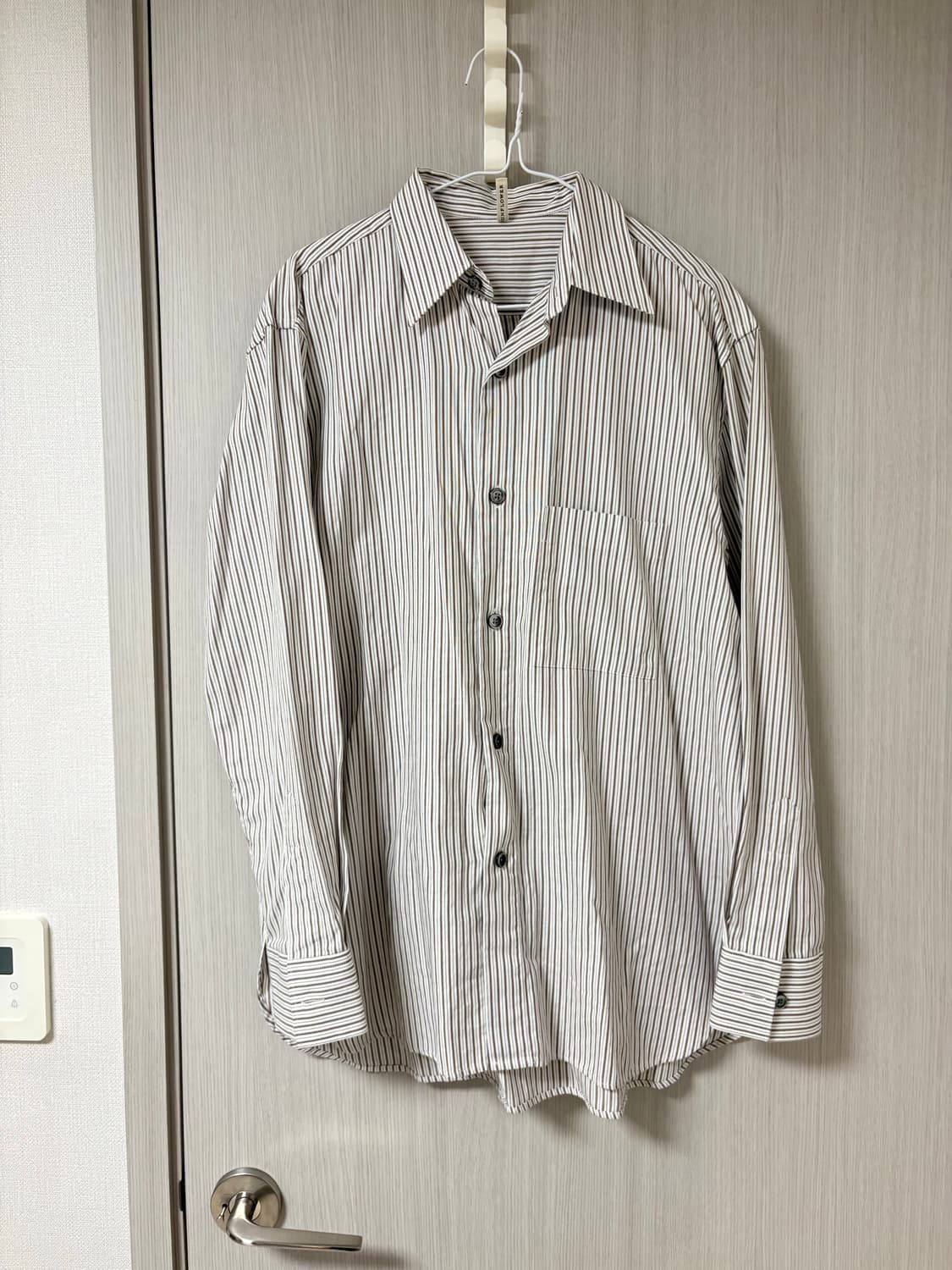 SUNFLOWER 선플라워 스트라이프 셔츠 S사이즈(100) 상품이미지3