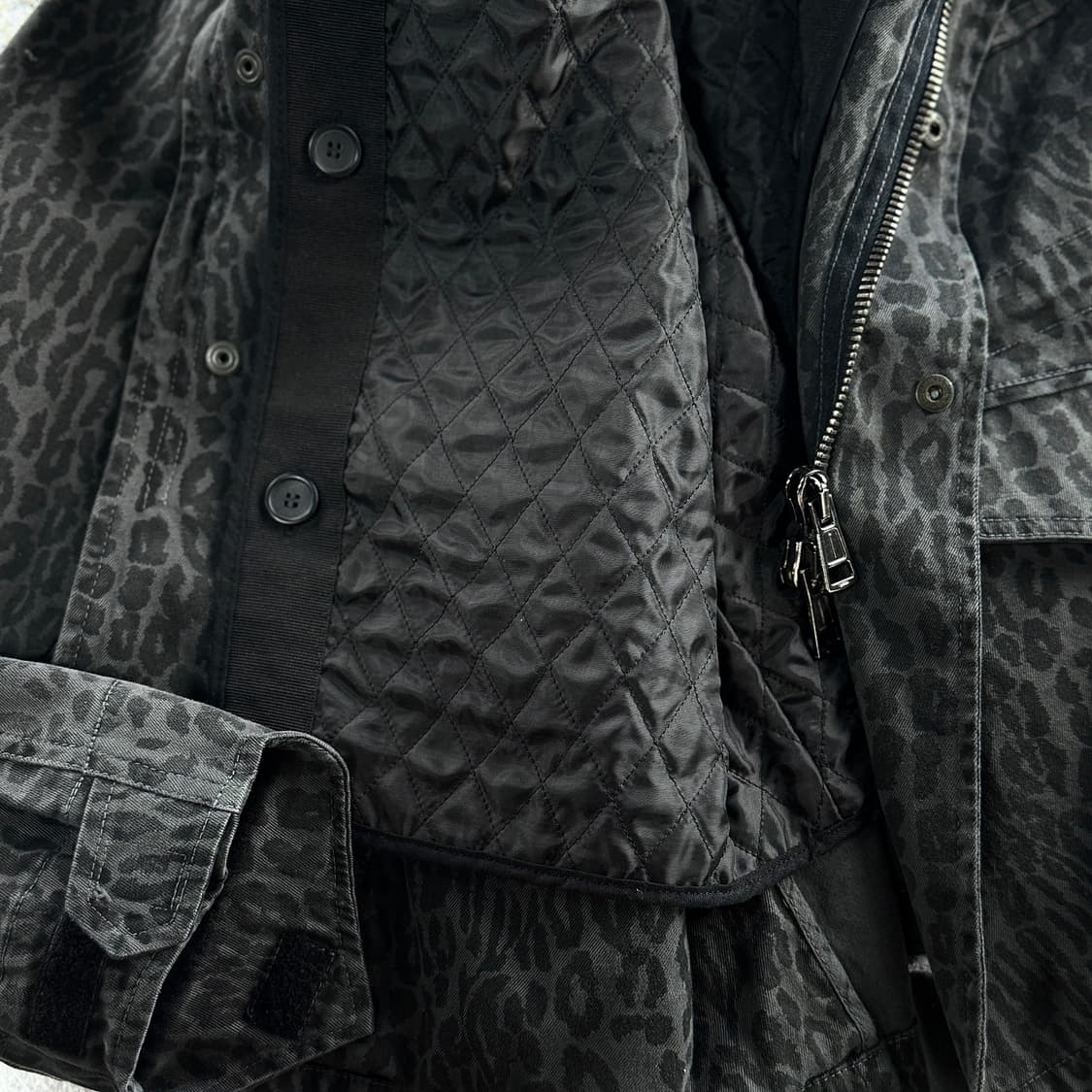 디에디터 레오파드 M65 야상자켓 상품이미지3