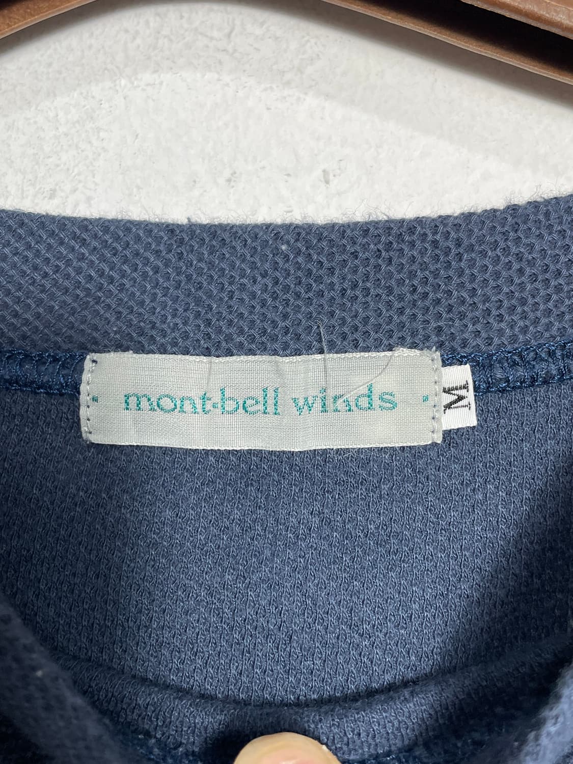 몽벨 네이비 반팔 티셔츠 상품이미지3