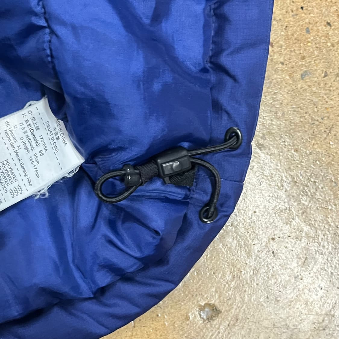 [정품/M] 나이키 FC 바르셀로나 패딩 자켓 블루 b10 상품이미지7