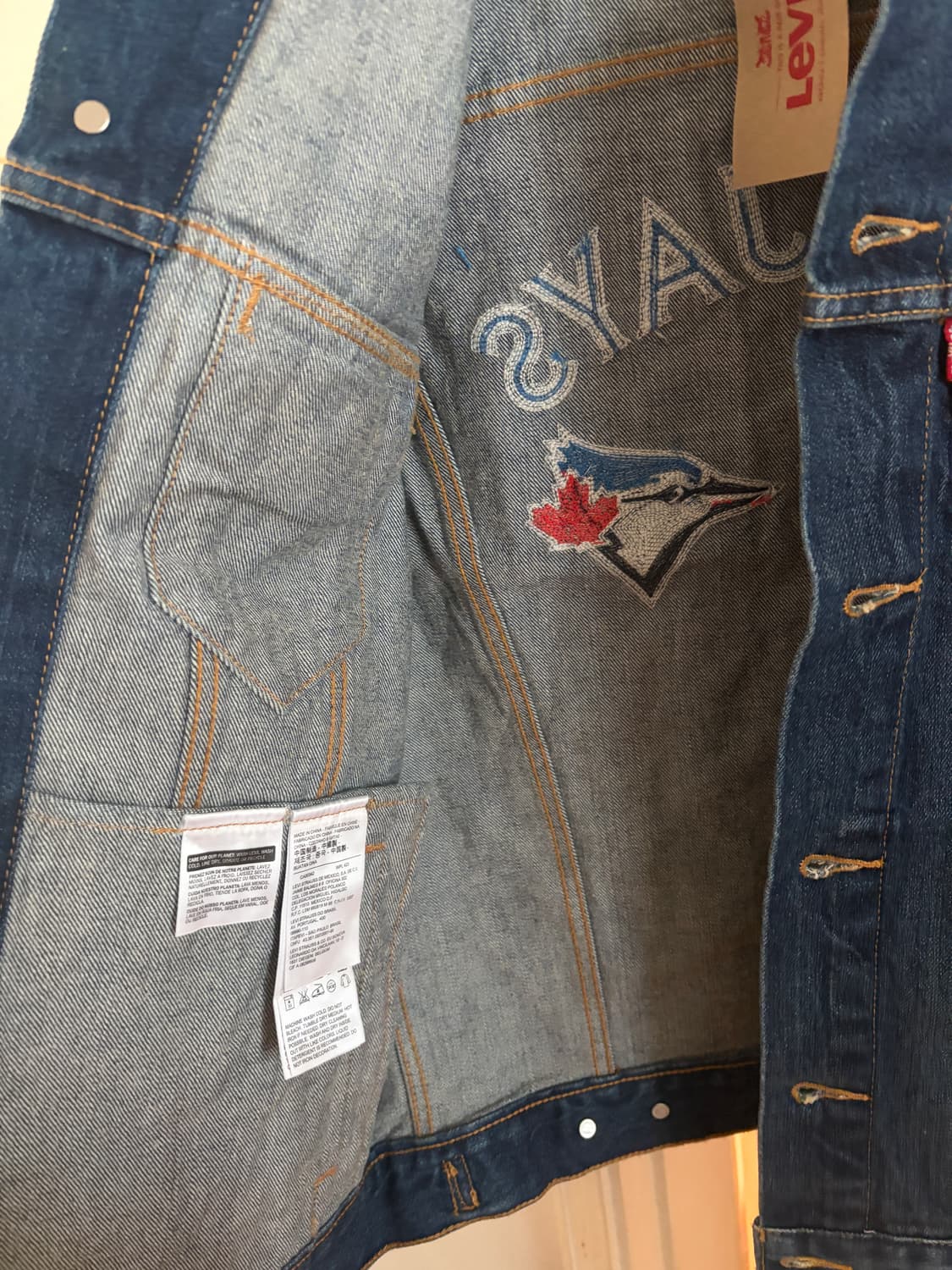 리바이스 트러커 데님 청자켓 Levi's Limited Edition M 상품이미지9