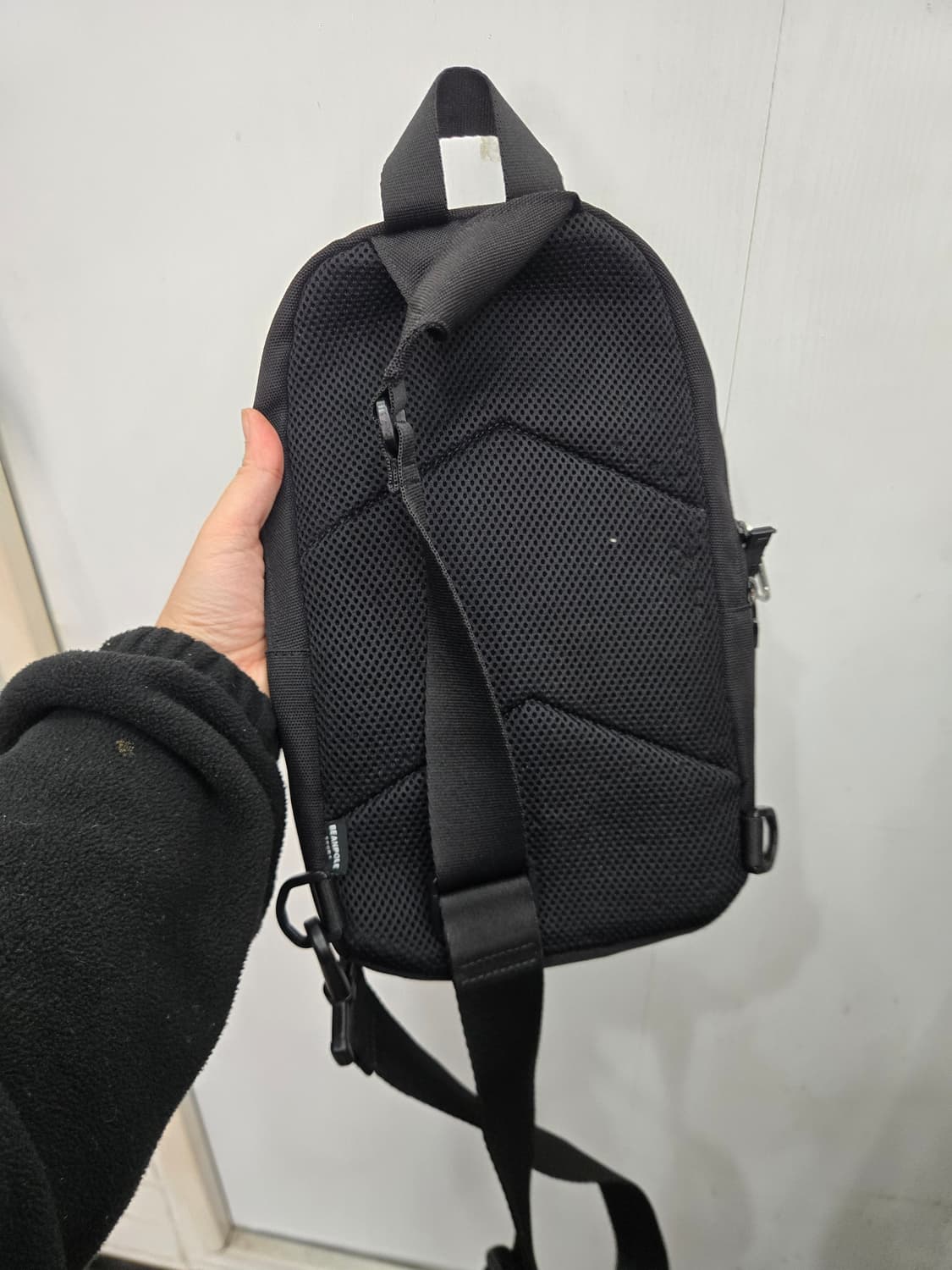 BEAN POLE 빈폴 힙색 가방! 올블랙 색상! 상품이미지2