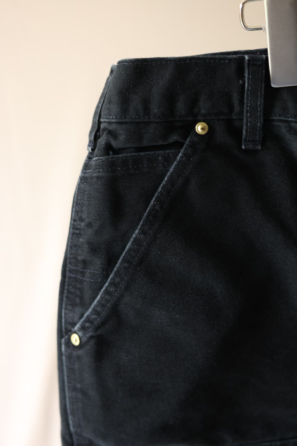 칼하트 더블니 카펜터 팬츠 B01 BLK 40/34 (허리38) 상품이미지3