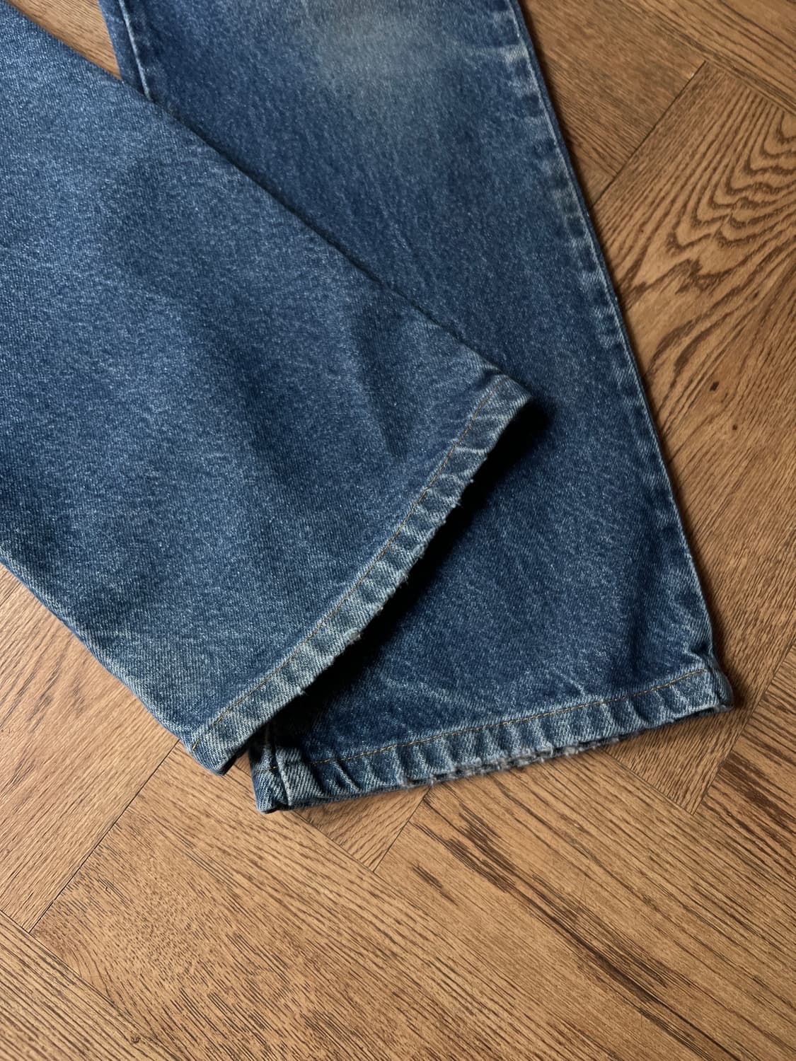 [32]00's 리바이스 USA 517 빈티지 워싱 플레어핏 데님 팬츠 상품이미지6