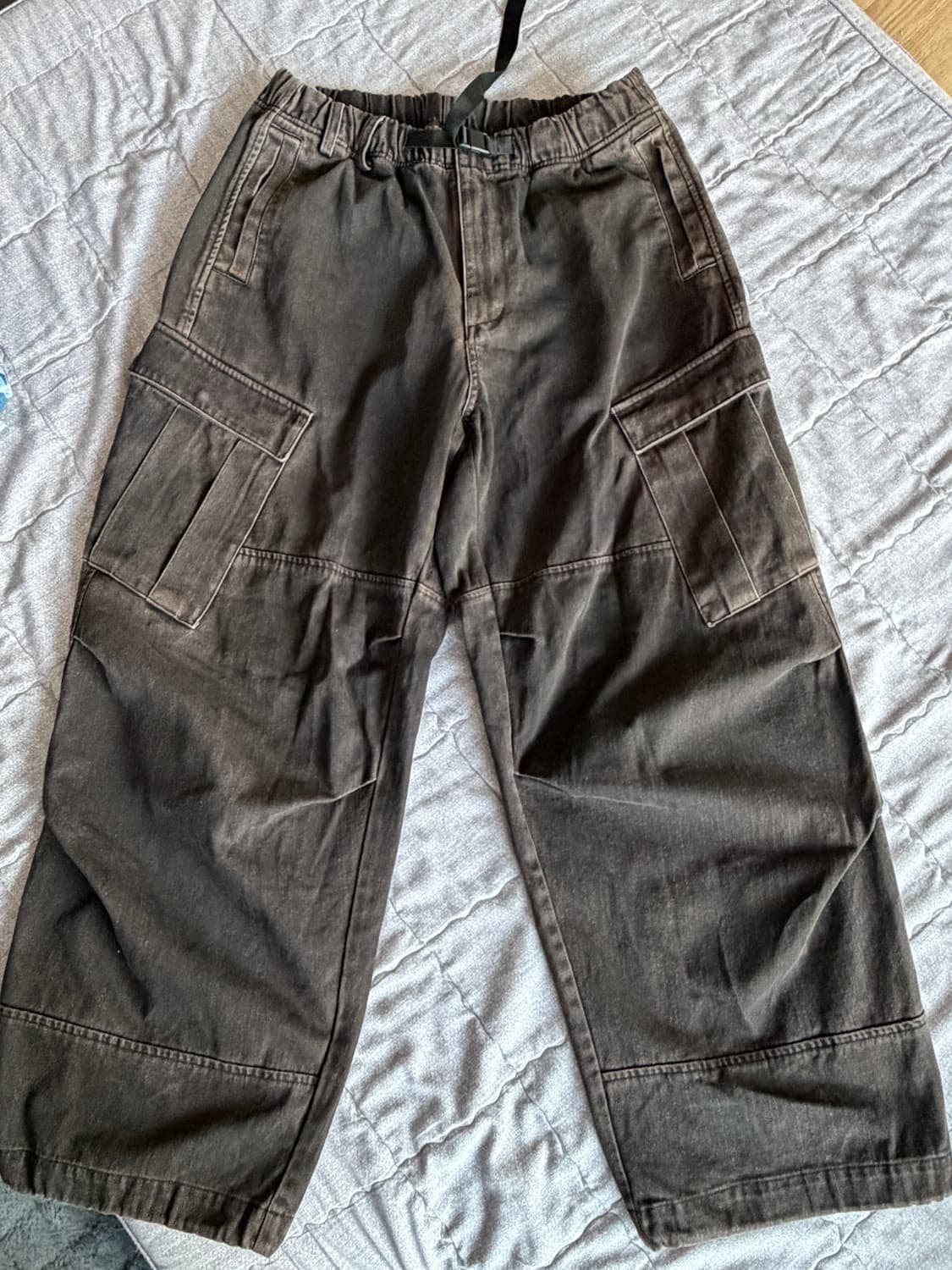 해칭룸 밀팬츠 워시드블랙  Washed Black 4사이즈 상품이미지3