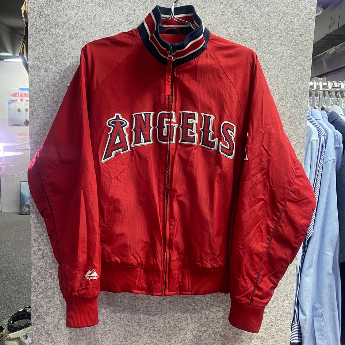 마제스틱 LA 레드 에인절스 스타디움 자켓 B3862 상품이미지2