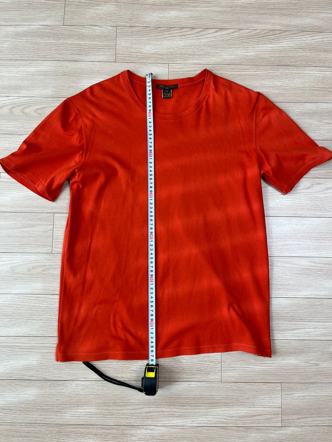루이비통 오렌지 반팔 티셔츠 M 상품이미지5