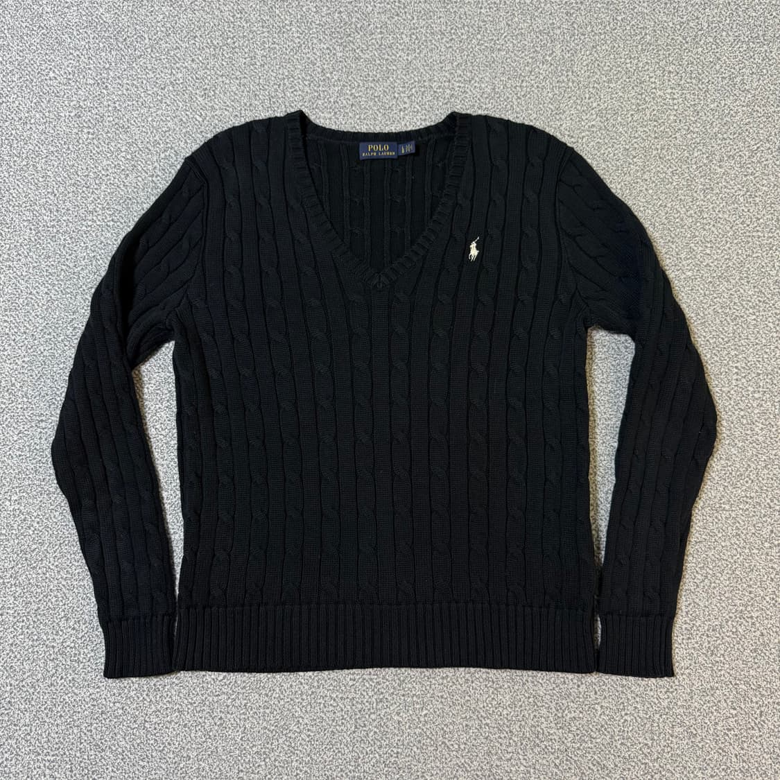 폴로 랄프로렌 브이넥 니트 여성용 상품이미지1