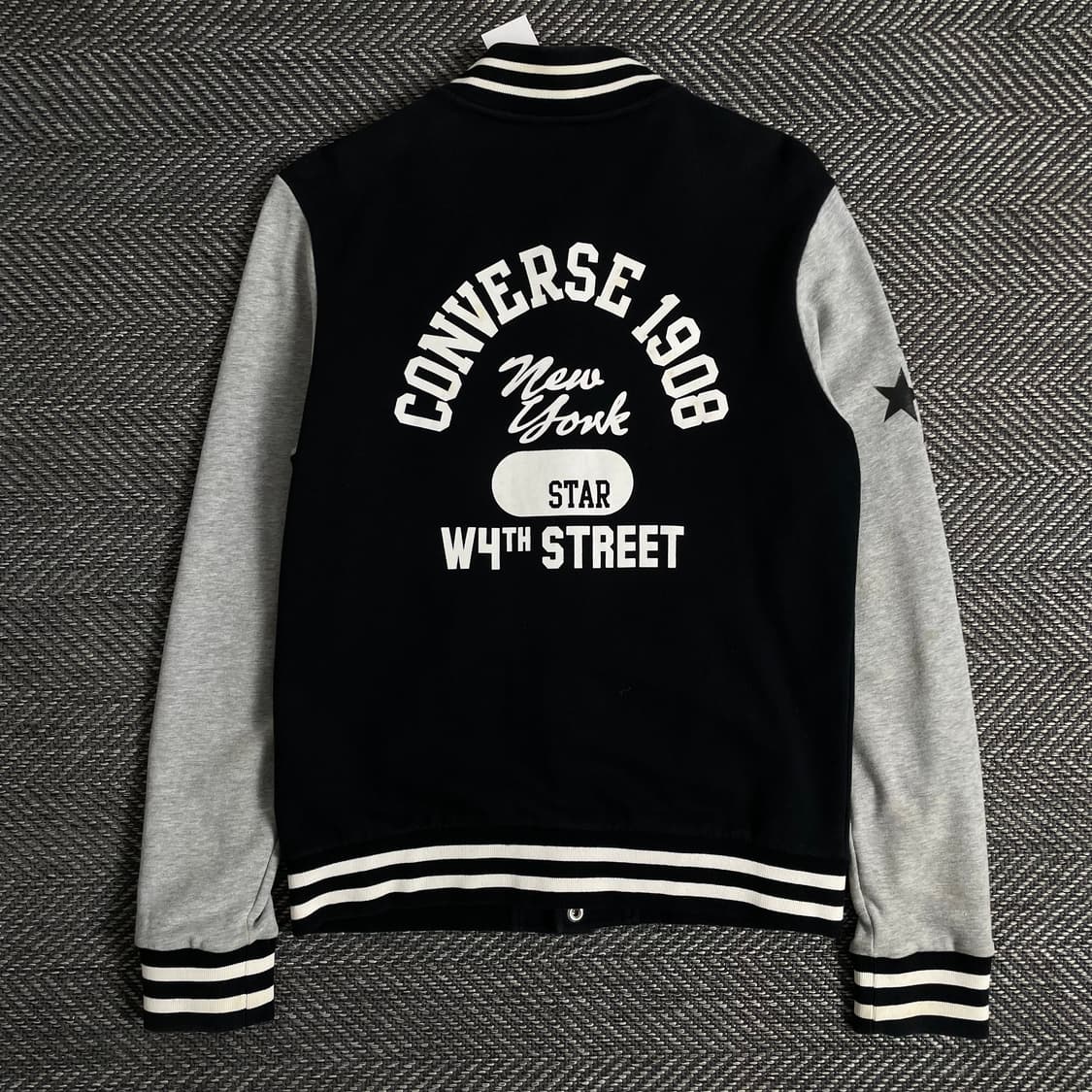 00s 컨버스 빅로고 올드스쿨 스웻 바시티 자켓y 2880 상품이미지1