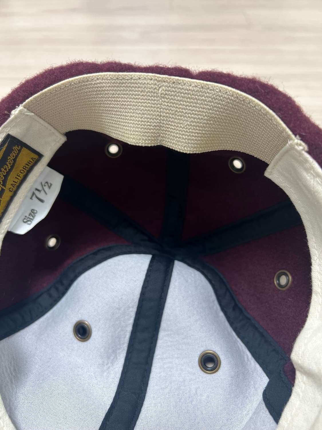 리얼맥코이 / 울베이스볼 캡 / 7 1/2 상품이미지6