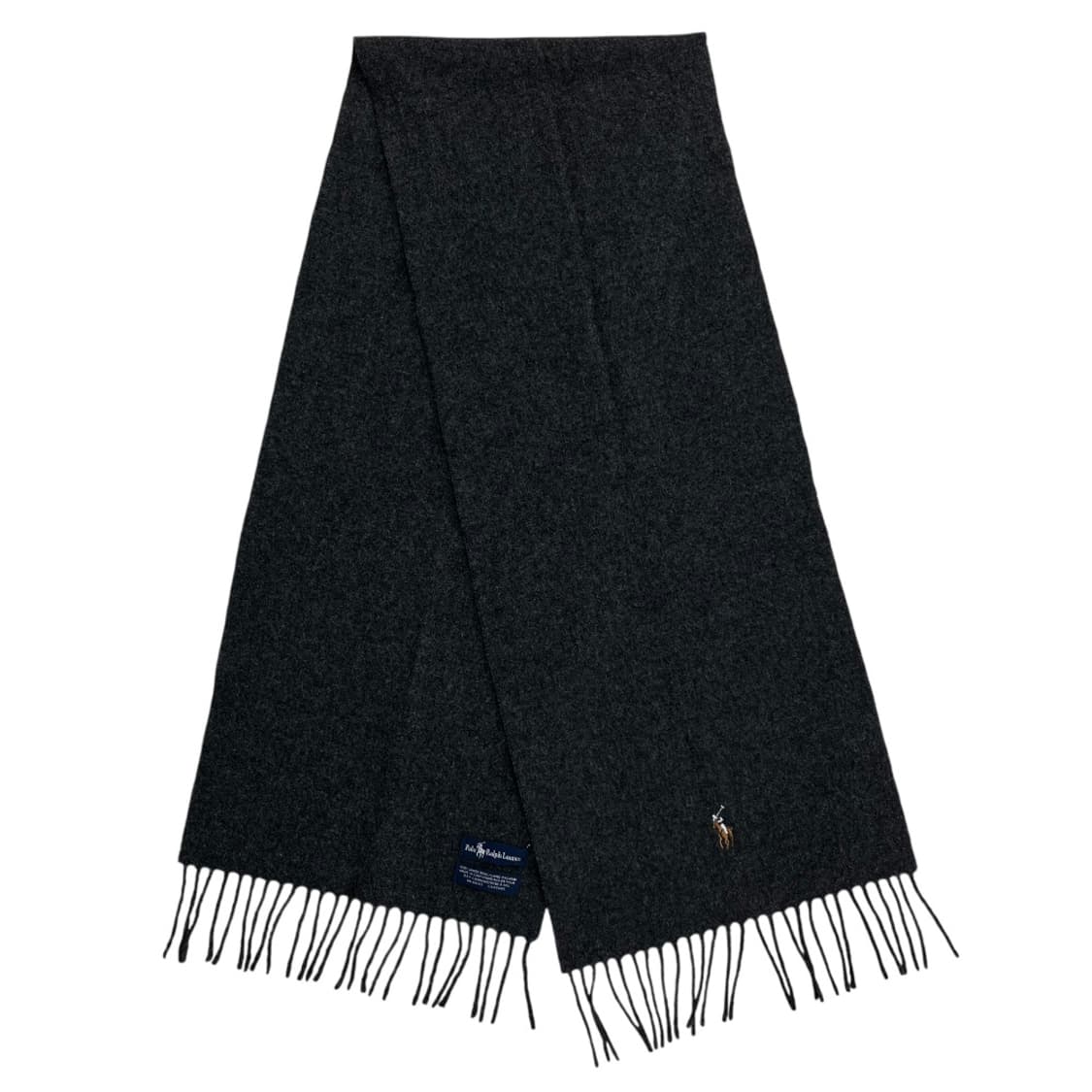폴로 랄프로렌 옥스포드 그레이 램스울 머플러 상품이미지4