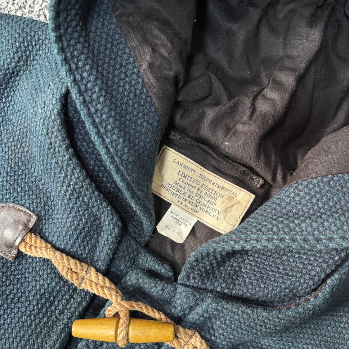 RRL 더블알엘 리미티드 에디션 kendo 더플 코트 (XL) 상품이미지3