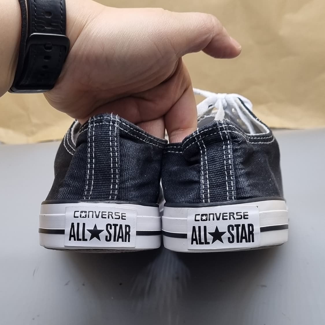 컨버스 클래식 블랙 남성스니커즈265 상품이미지5