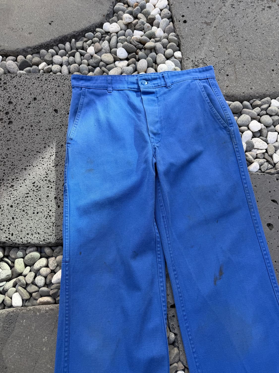 1990s NATURAL DISTRESSED WASHED 프렌치워크팬츠 상품이미지5