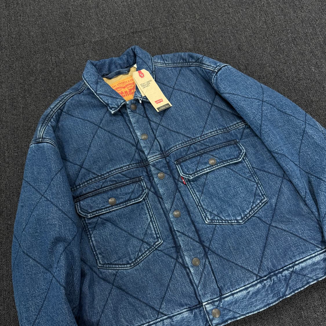 Levis 리바이스 스테이 루즈 트러커 데님 자켓 상품이미지2