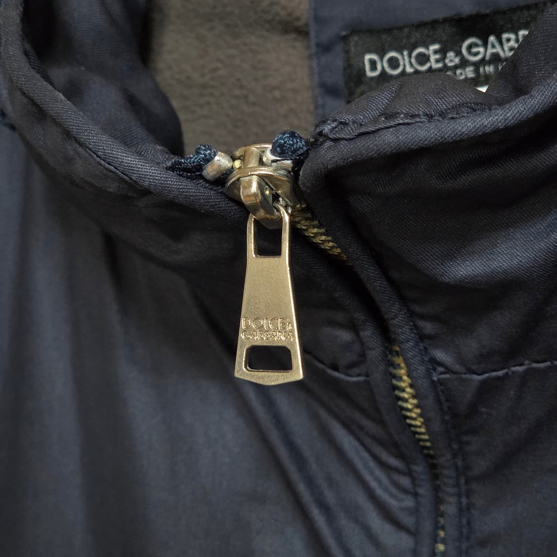 돌체앤가바나 빈티지 네이비 락시크 자켓 상품이미지3